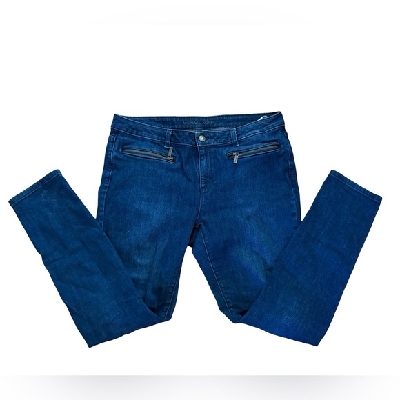 Michael Kors Dark Blue Skinny Jeans - Picture 2 of 10